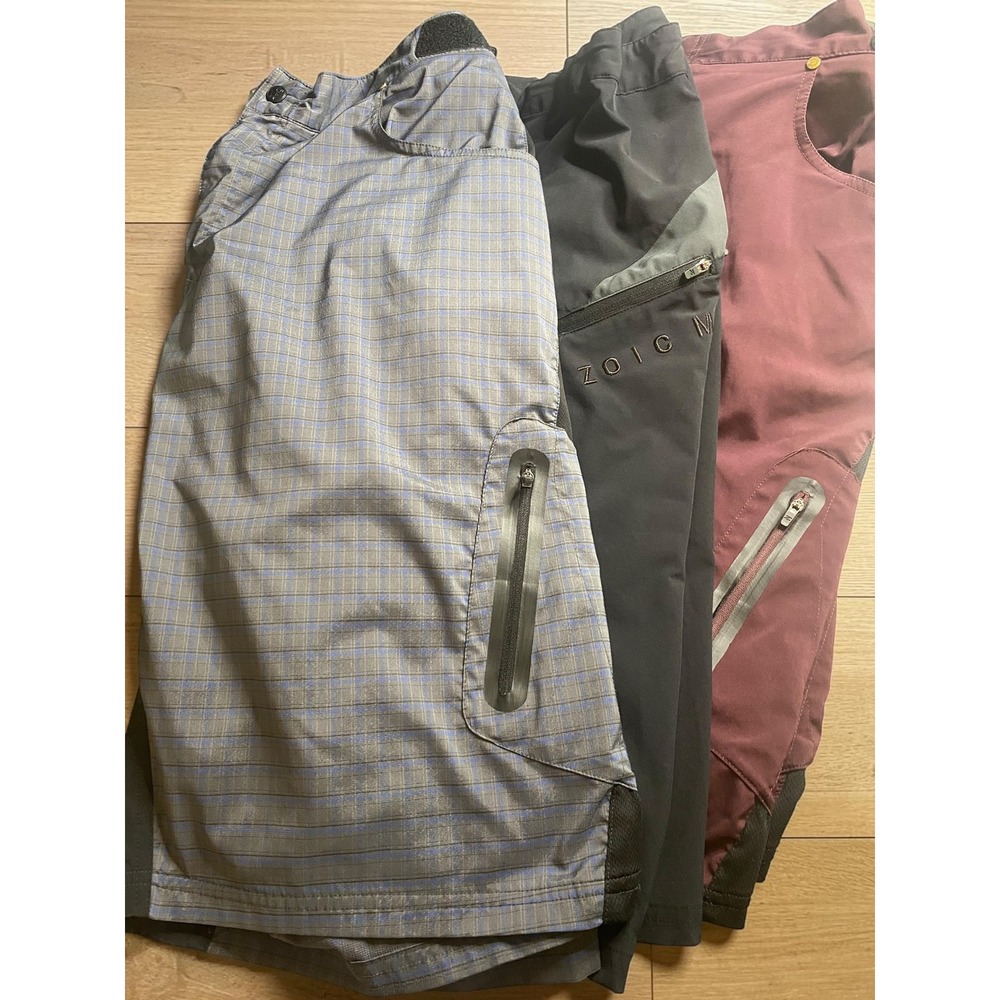 Zoic Ether, Lineage Mountain Bike Shorts Men's Size 3XL LOT OF 3